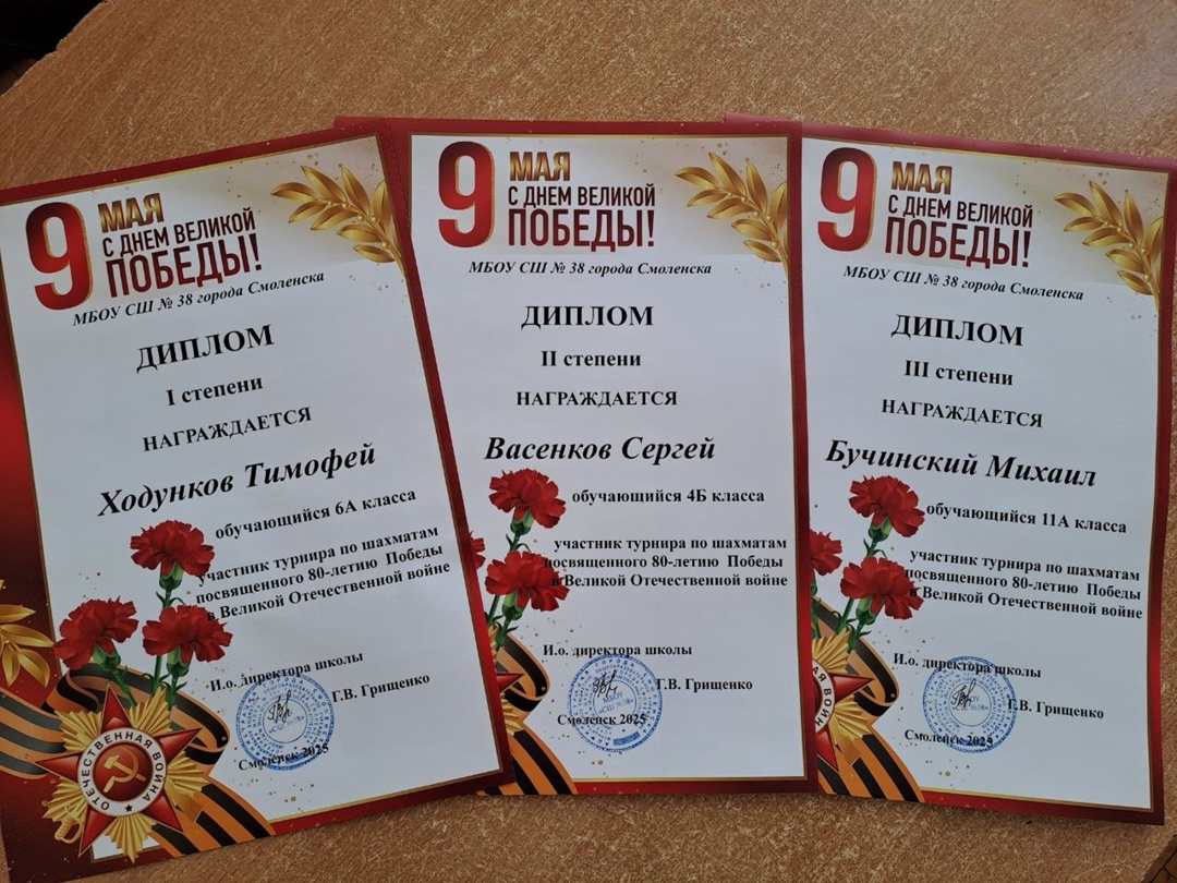 Шахматный турнир.